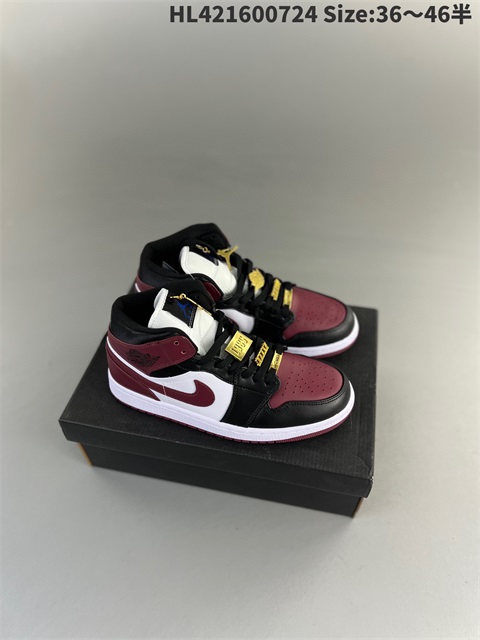 men air jordan 1 shoes H 2023-10-26-237